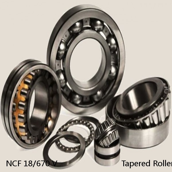 NCF 18/670 V                            Tapered Roller Bearing Assemblies