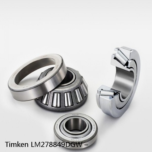 LM278849DGW – Timken Tapered Roller Bearing