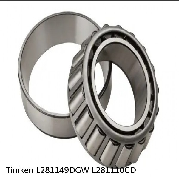L281149DGW L281110CD Timken Tapered Roller Bearing