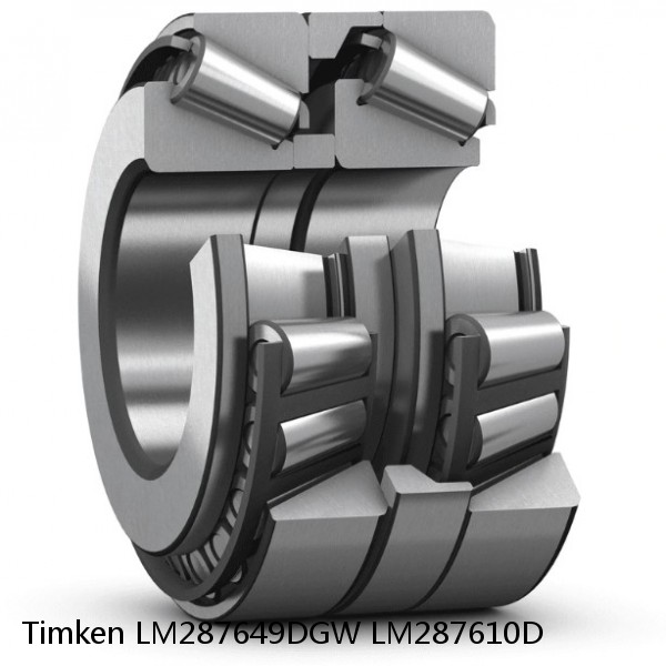 LM287649DGW LM287610D Timken Tapered Roller Bearing #1 small image