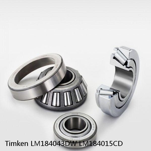 LM184043DW LM184015CD Timken Tapered Roller Bearing #1 image